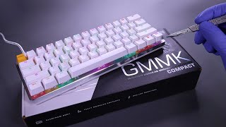 GMMK Compact 60 Modular Mechanical Gaming Keyboard Unboxing  ASMR [upl. by Nnylatsyrc246]