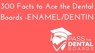 300 Dental Anatomy Facts to ACE the Boards  Excursive Enamel Dentin Posselts Envelope [upl. by Shargel889]