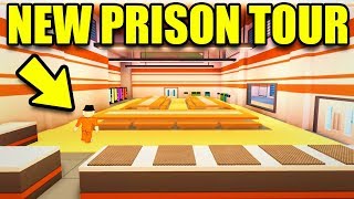 Jailbreak NEW PRISON UPDATE TOUR FIRST LOOK  Roblox Jailbreak New Update [upl. by Cioban464]