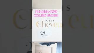 Calendrier 2024 mes jolis cheveux calendrierdelavent shortvideo calendrier2024 cheveux [upl. by Akcira]