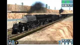 Trainz 2009  American Steam [upl. by Airreis]