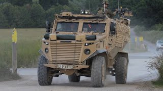 Military vehicles on Salisbury plain [upl. by Schach]