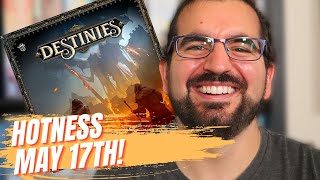 DESTINIES BOARD GAME AND 9 OTHER HOT BOARD GAMES  Top Ten Trending Board Games May 17th [upl. by Coletta]