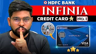 HDFC Infinia Credit Card Benefits amp Features  Unlimited Lounge Access Credit Card [upl. by Boyd]