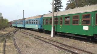 Bulgarian Narrow gauge diesel trains [upl. by Asirret]