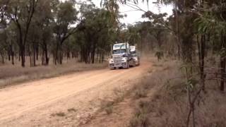 Mactrans Heavy Haulage V8 Mack and C16 Titans [upl. by Akere196]