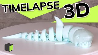 TIBURÓN CON IMPRESIÓN 3D🦈 TIME LAPSE JUGUETES 3D  Prusa Mk3S [upl. by Byrdie257]