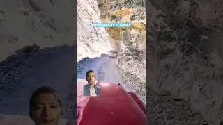 Ladakh ka road to ky boliga bhout hi Dengerous hai😱 travel panchayat shorts short shortsvideos [upl. by Noneek243]