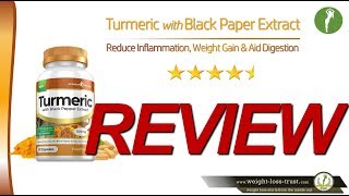 Turmeric 95 Curcumin amp Black Pepper Extract 500mg REVIEW [upl. by Casilda]