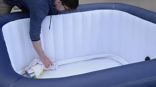 LayZSpa  How to pack away your hot tub [upl. by Jessica258]