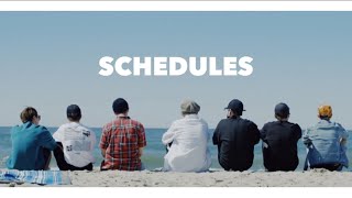 BTS TV Series “SCHEDULES” First Teaser [upl. by Bulley]