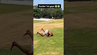 Gardan Tut gaya 😭🙏fail flip stuntvideo trend youtubevideo Indian 🇮🇳 boys 😭🙏 [upl. by Thomasa231]