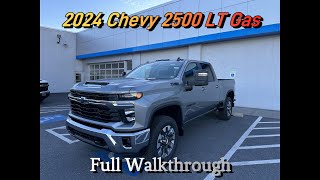 2024 Chevy 2500 LT 66L Gas Full Walkaround [upl. by Betthezel]