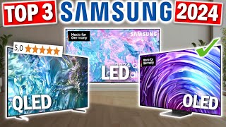 Top 3 SAMSUNG FERNSEHER Testsieger 2024 [upl. by Kramer]