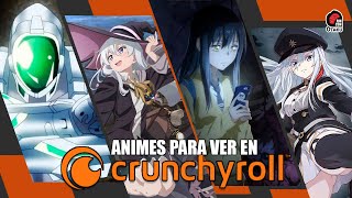 10 ANIMES INCREÍBLES PARA VER EN CRUNCHYROLL 2  Rincón Otaku [upl. by Courtnay40]