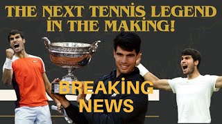 Carlos Alcaraz The Next Tennis Legend in the Making [upl. by Soiritos256]