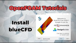 ✅ OpenFOAM  Install OpenFOAM on Windows  Installing blueCFD [upl. by Suirtemed]