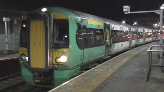 377452 Departs Coulsdon Town For London Bridge On The Stopper Service [upl. by Rennat]