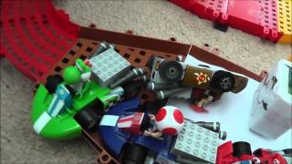 knex mario kart christmas race [upl. by Elison554]