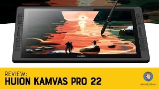 Huion Kamvas Pro 22 Review [upl. by Drarehs]