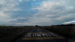 December Afternoon Drive From Anstruther To St Andrews Fife Scotland [upl. by Phillipp]