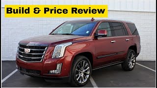 2020 Cadillac Escalade ESV Premium Luxury 4WD SUV  Build amp Price Review Features Trims Colors [upl. by Ehtyaf]