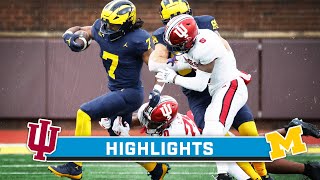 Indiana at Michigan  Highlights  Big Ten Football  Oct 14 2023 [upl. by Anabella596]