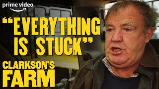 Jeremy Clarksons Biggest Mishaps  Clarksons Farm  Prime Video [upl. by Enuahs]