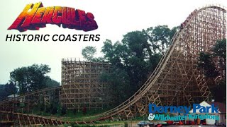 The History of Hercules at Dorney Park  Historic Coasters [upl. by Sumedocin]