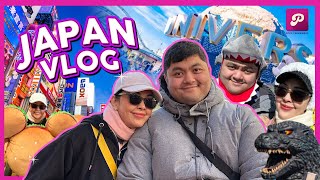 JAPAN IS FUN WITH RAM 🤩 UNIVERSAL STUDIOS  GODZILLA HOTEL  DISNEY SEA TOKYO  POPS FERNANDEZ VLOG [upl. by Steep]