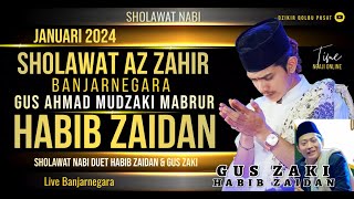 GEBYAR SHOLAWAT HABIB ZAIDAN VS GUS ZAKI PENUH BAROKAH  DZIKIR QOLBU PUSAT [upl. by Oidale]