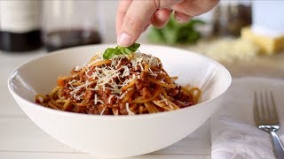 Spaghetti Bolognese Recipe [upl. by Scever]