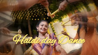 Haldi Day Special Dance 2023  Akhilaksubramanian trending haldi dance youtubedance [upl. by Leahcimluap]