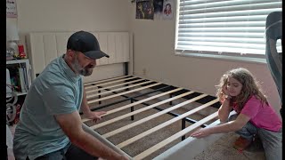 How to Upholster a King Size Headboard [upl. by Ohcirej333]