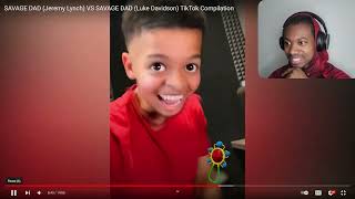 Reacting to Savage dad Jeremy Lynch Vs Savage Dad Luke Davidson Tiktok Compilation Very Funny [upl. by Tham858]