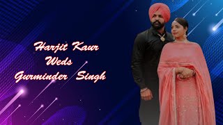 🔴 Chunni amp Dj Jaggo Ceremony  Harjit Kaur Weds Gurminder Singh [upl. by Hernandez]