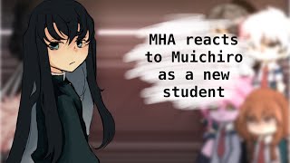 Mha react to Muichiro as a new student WIP 2 [upl. by Dagall]