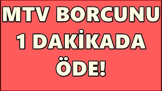 Ziraat Bankası MTV Sorgulama ve Ödeme İnternetten mtvödeme2021 Motorlu Taşıtlar Vergisi Ödeme [upl. by Neffets]