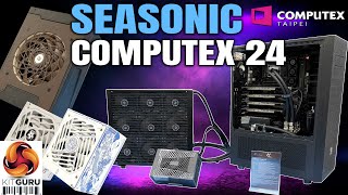 Computex 2024 SEASONIC  22kW PSU Noctua Edition 1600W and more [upl. by Hepsoj]