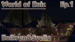 FR Découverte de Map Terraria  World of Kuiz  Partie 1 [upl. by Araz]