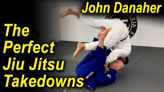 How To Do The Perfect Jiu Jitsu Takedowns by John Danaher [upl. by Yetty215]