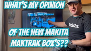 BIG MAKITA NEWS FROM ACROSS THE POND The new makita maktrak box’s Do I recon they will be any good [upl. by Mar]