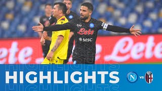 HIGHLIGHTS  Napoli  Bologna 30  Serie A  10ª giornata [upl. by Lyle233]