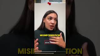 AOC Pushes Media Censorship Under the Guise of Disinformation [upl. by Nosam907]