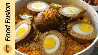 Nargisi Kofta Biryani Recipe By Food Fusion [upl. by Maeve]