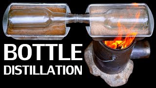 How To Turn Salt Water Into Fresh Water Simple Improvised Distillation [upl. by Anauj]