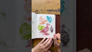 Duck study in the “ugly” sketchbook… sketchbook drawing art artinspiration artshorts artist [upl. by Eeuqram351]