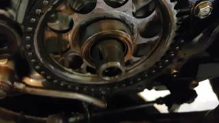 Replacing Woodruff Key Part two  Removing Flywheel [upl. by Nue33]