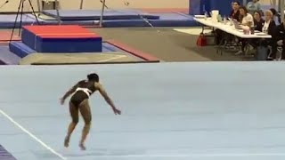 GABBY DOUGLAS COMEBACK FLOOR  2024 American Classics [upl. by Nairred687]