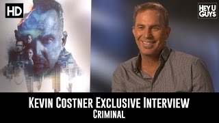 Kevin Costner Exclusive Interview  Criminal [upl. by Yemrej561]